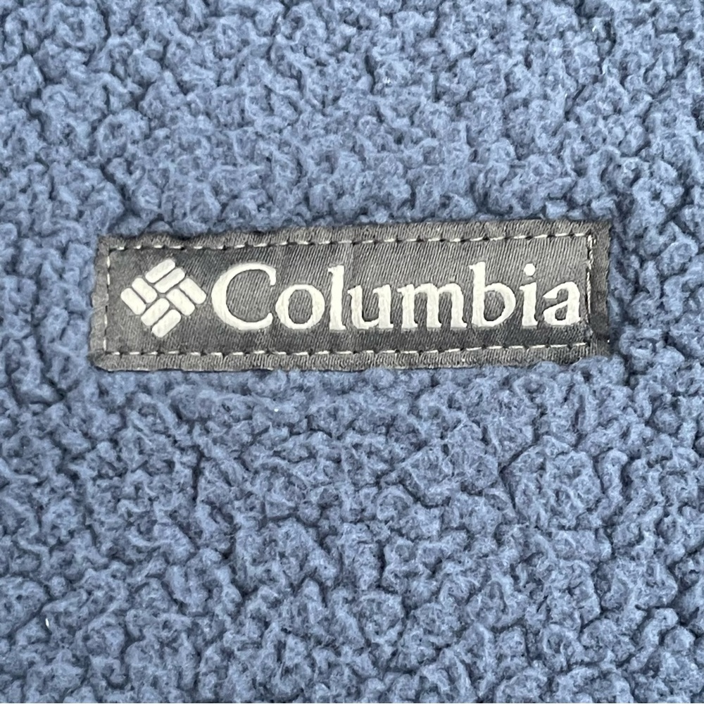 Columbia Smoke Blue Rugged Ridge Sherpa Fleece Jacket (M) - Picture 5 of 14